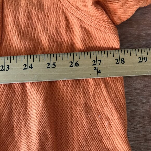 Duluth Trading Polo Workshirt Men 2XL Orange Pocket Short Sleeve Collared 18095 - Picture 8 of 11